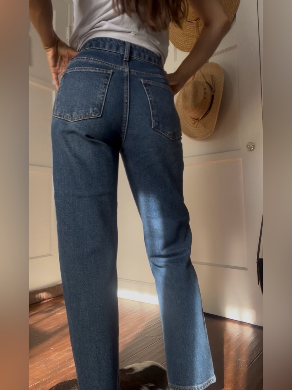 Classic High-Rise Women's Blue Jeans